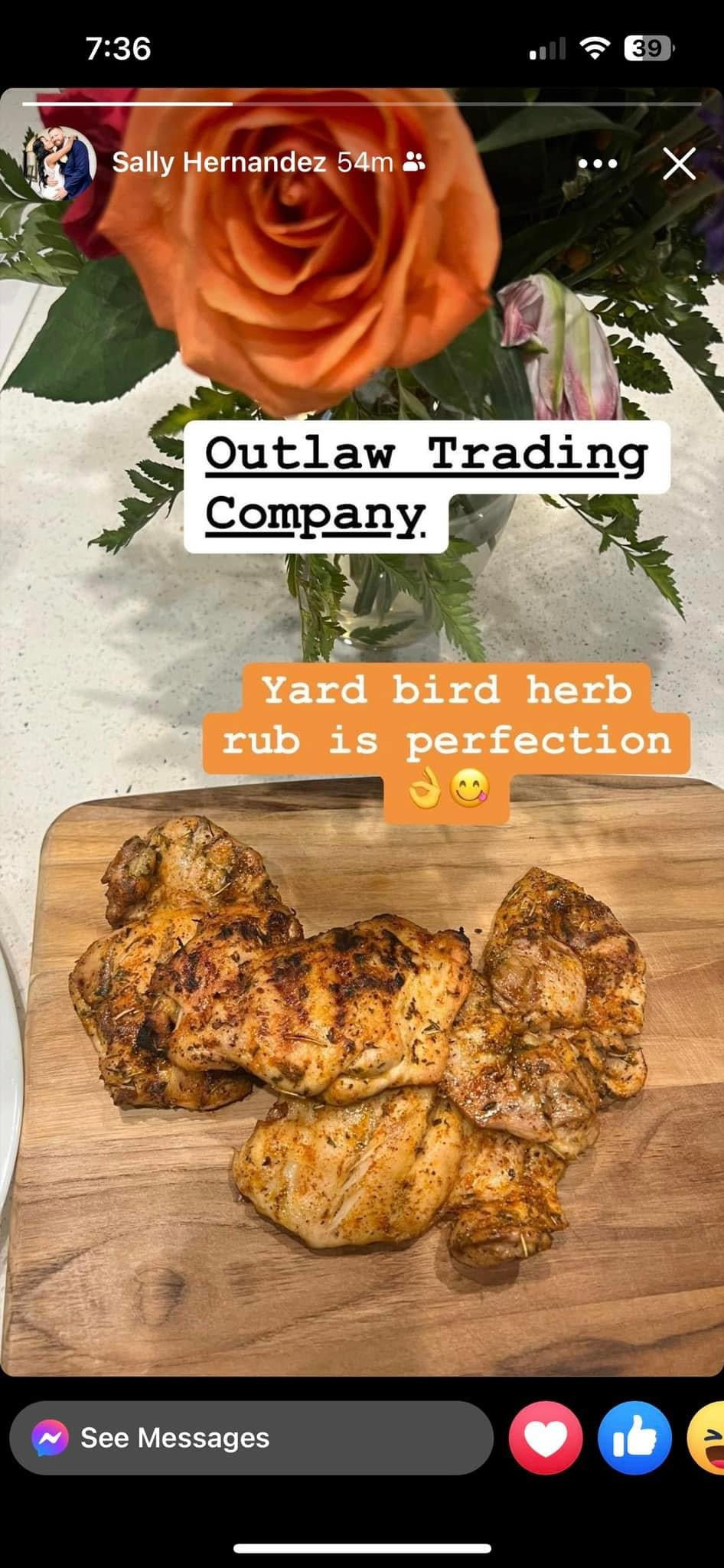 Yard Bird Herb Rub